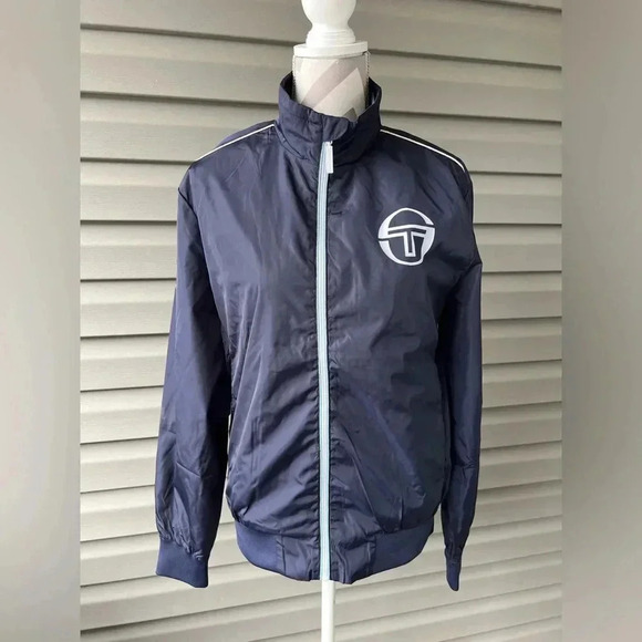 NWT- SERGIO TACCHINI BACKSPIN STAFF MONTE CARLO TENNIS CLUB MEN’S JACKET Sz M